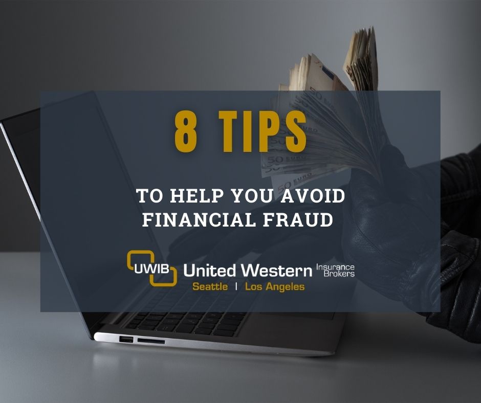 Blog title image: 8 tips to avoid financial fraud